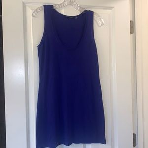 Beautiful bold blue Elie Tahari tank top